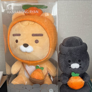 제주도 한정 한라봉 라이언 인형 + 돌하르망 춘식이