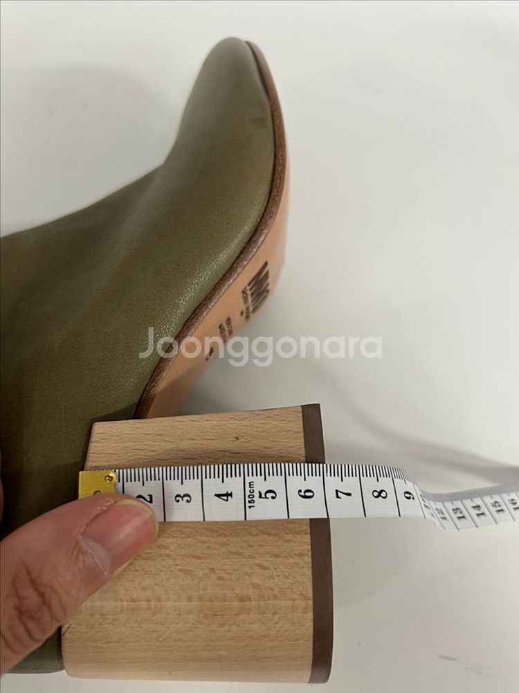 새제품) 메종마르지엘라 정품 여성 앵클부츠 36--8