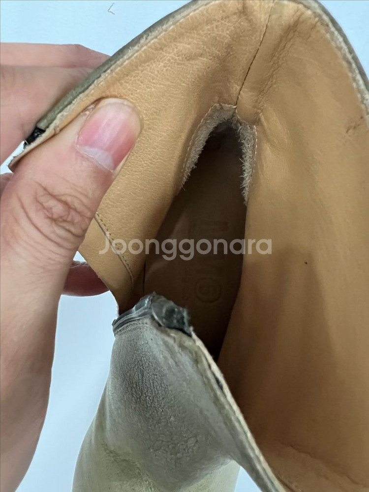 새제품) 메종마르지엘라 정품 여성 앵클부츠 36--6