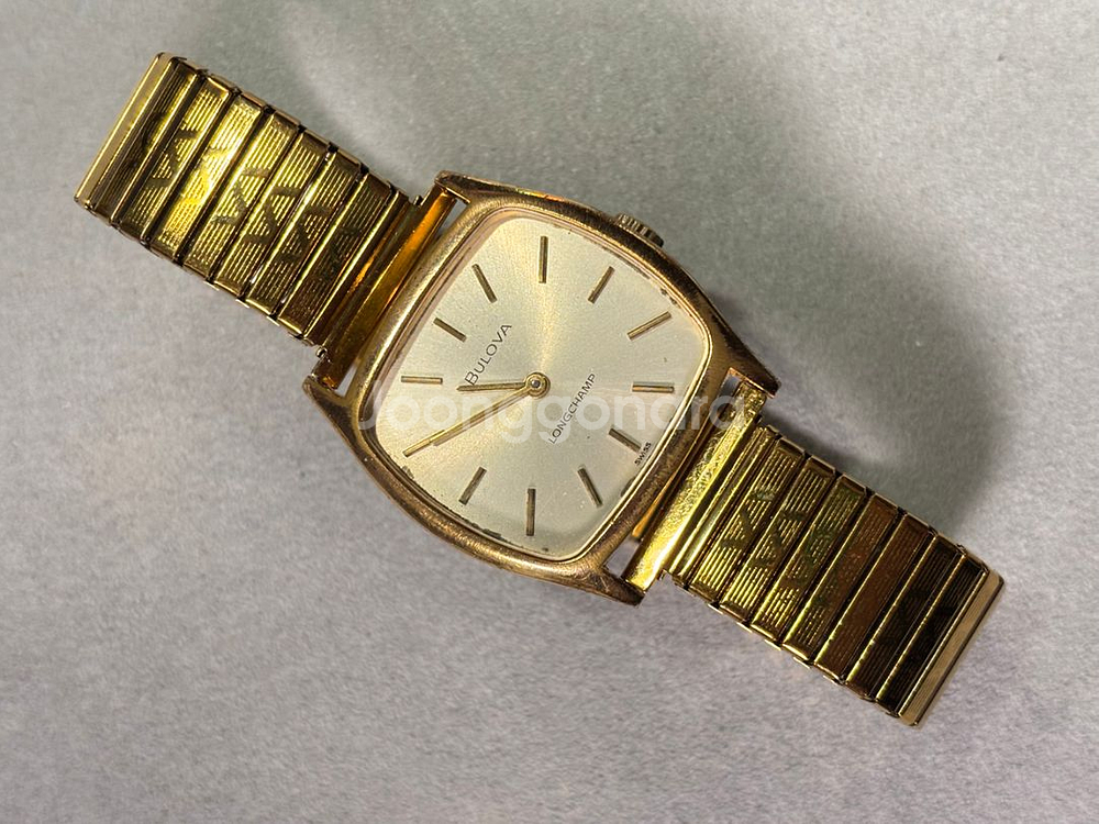 부로바 롱샴 Bulova Longchamp 빈티지 수동--1