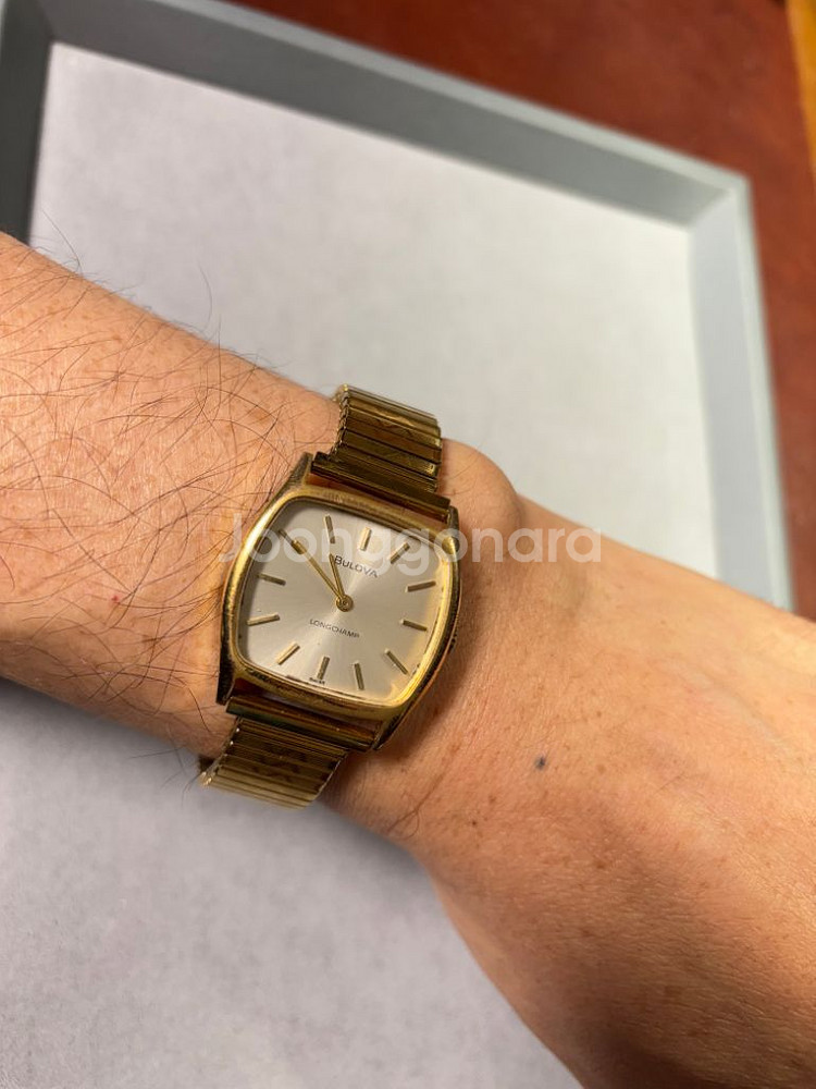 부로바 롱샴 Bulova Longchamp 빈티지 수동--4