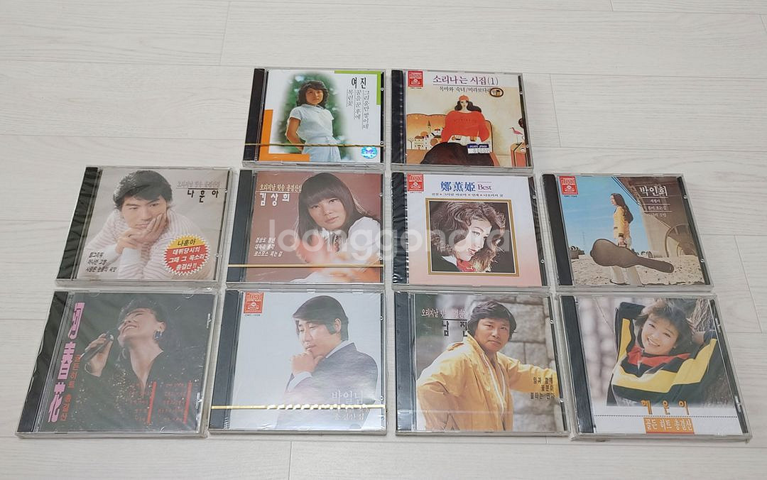 미개봉 독집 가요CD 10EA--0