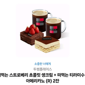 투썸플레이스 스초생+티라미수+아메리카노 2잔