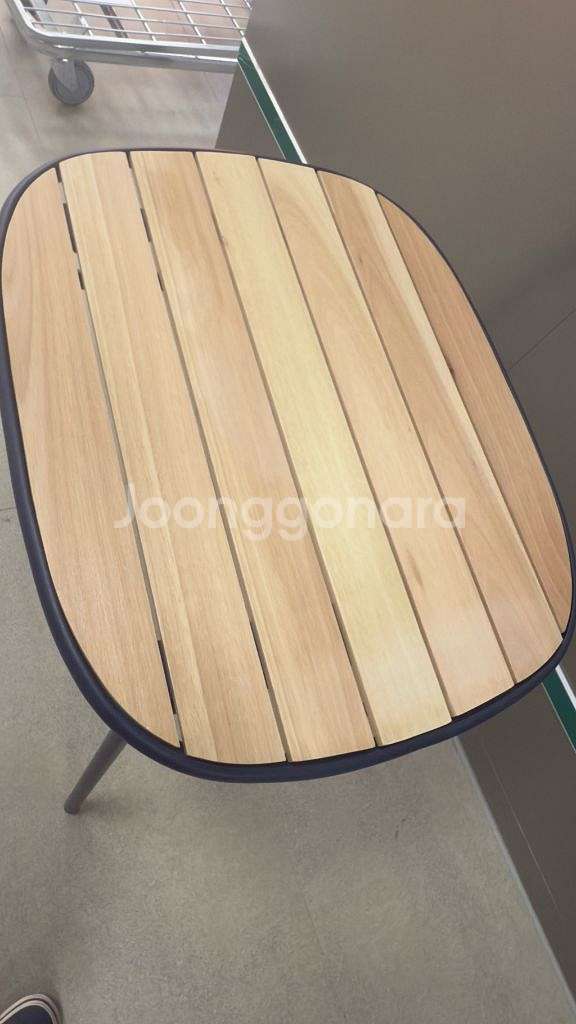 이케아 두브세르 야외 테이블--1