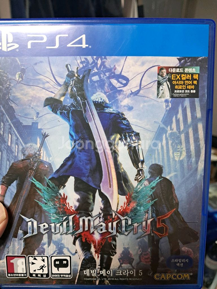 ps4 데빌 메이 크라이5 한글코드X--0