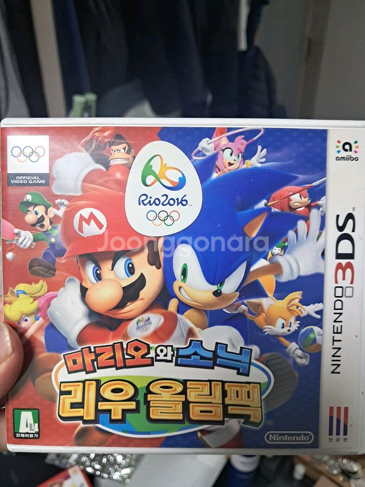 닌텐도 3ds 마리오와 소닉 리우올림픽--0