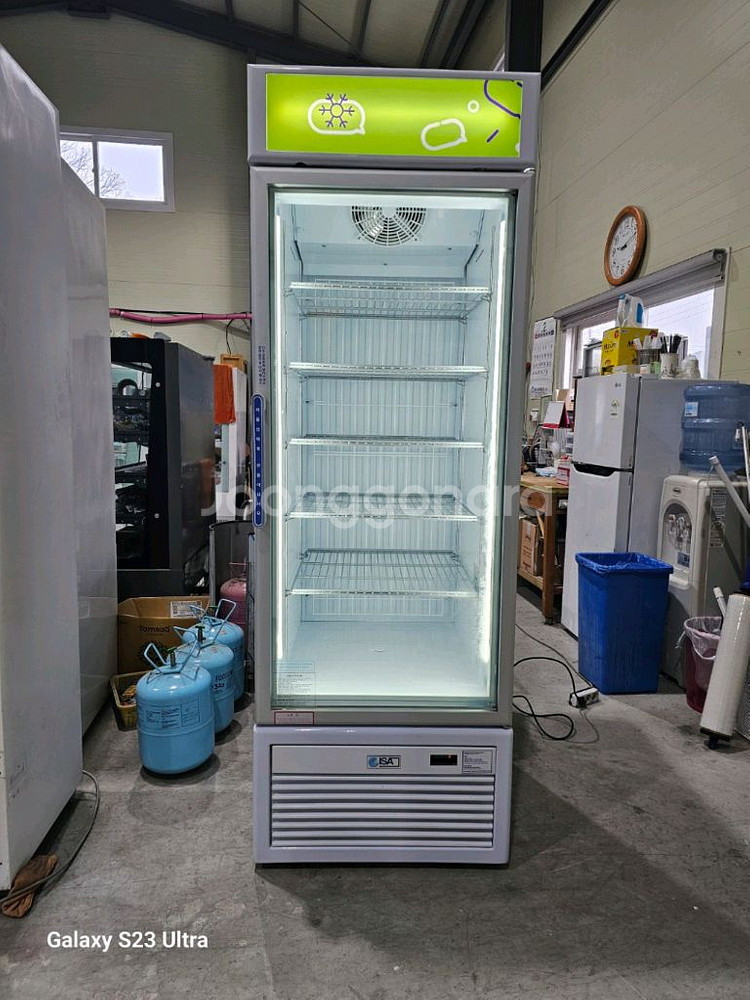 수직냉동고 아이스크림냉동고 간냉식 히팅도어--0