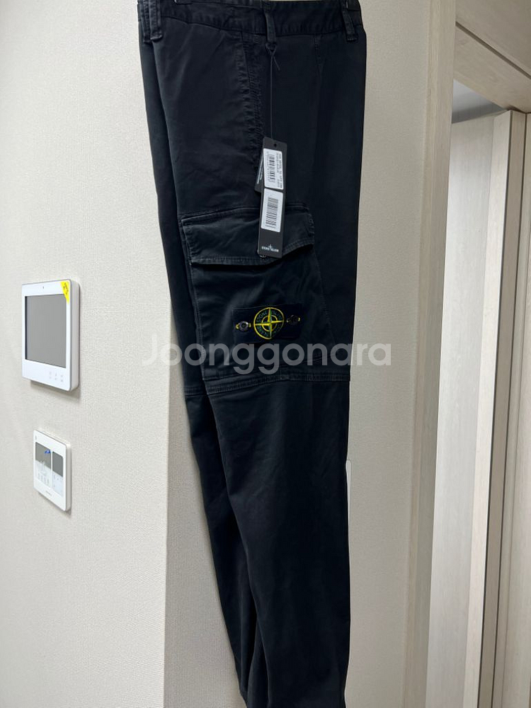 백화점) 스톤아일랜드 카고 워싱팬츠 29--0