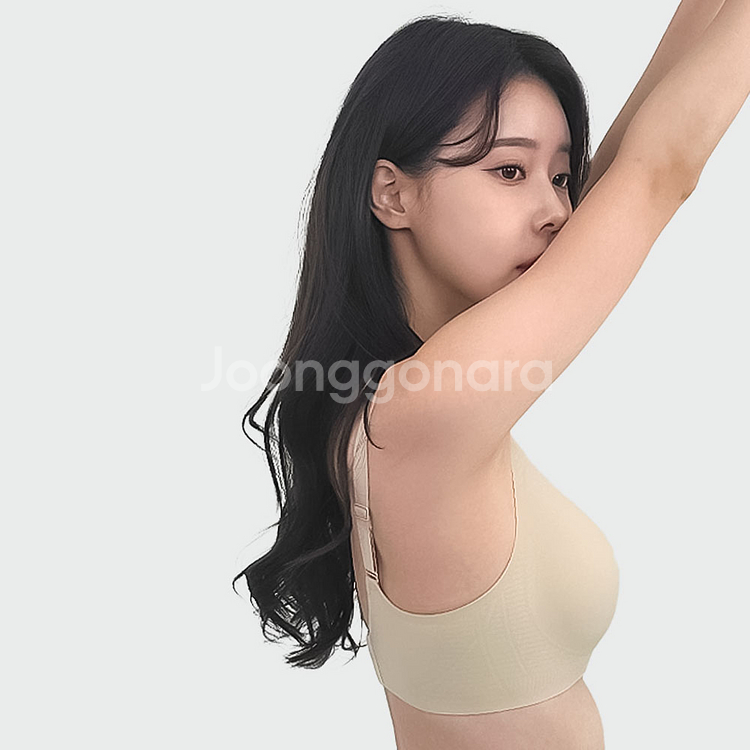 [공식/새상품] 노와이어 뉴프리브라 볼륨업 여성브라--3