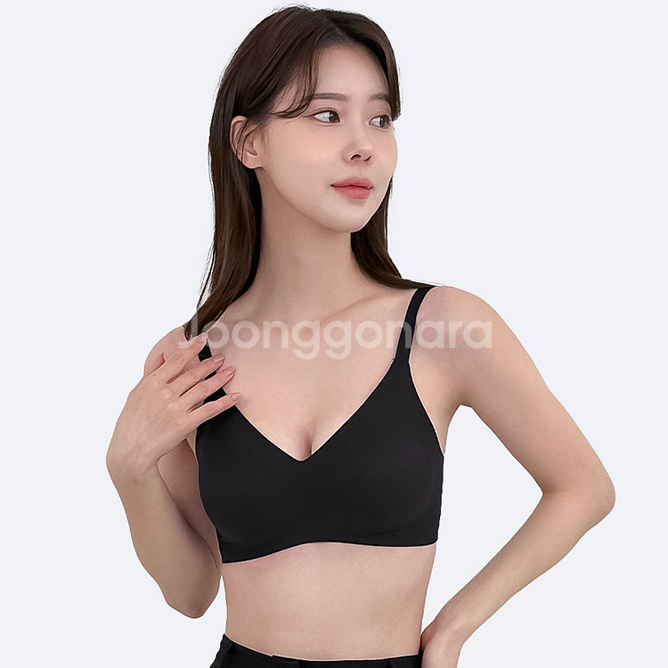 [공식/새상품] 노와이어 뉴프리브라 볼륨업 여성브라--4