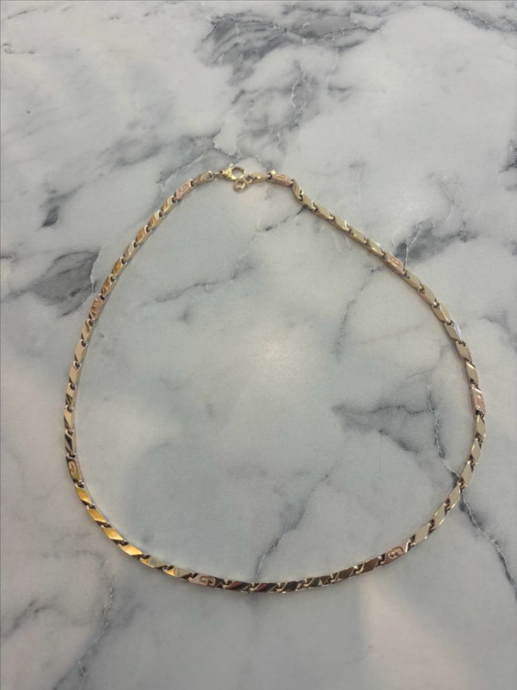 18k 대나무목걸이 10.38돈 남자금목걸이 이미지