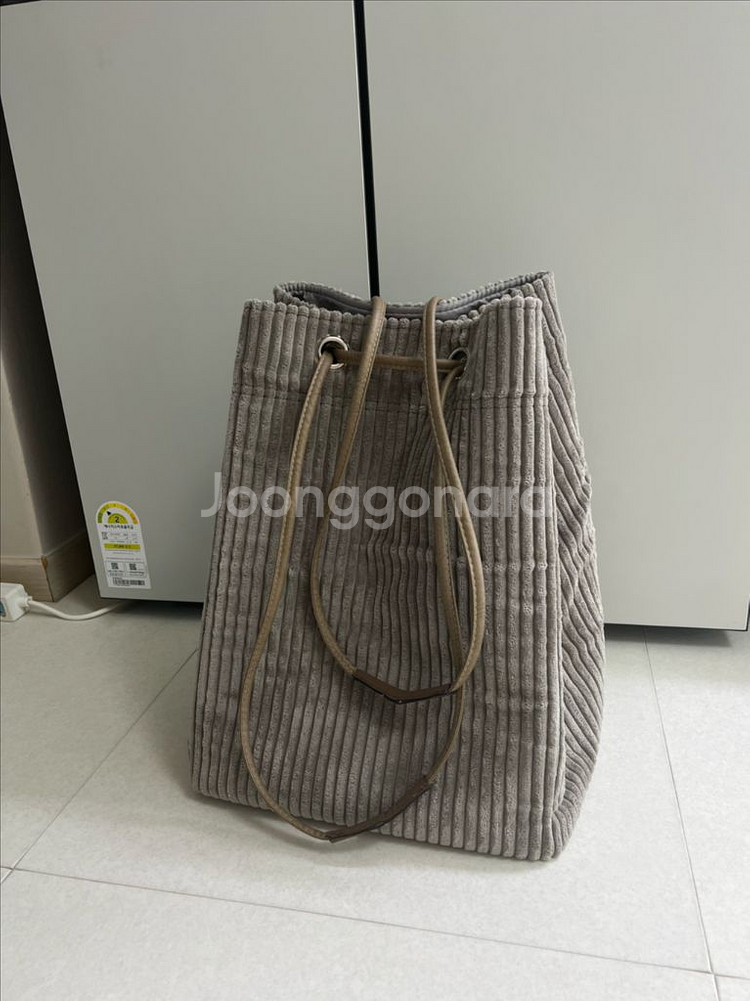 코듀로이 수납가방 수납함 정리함--3