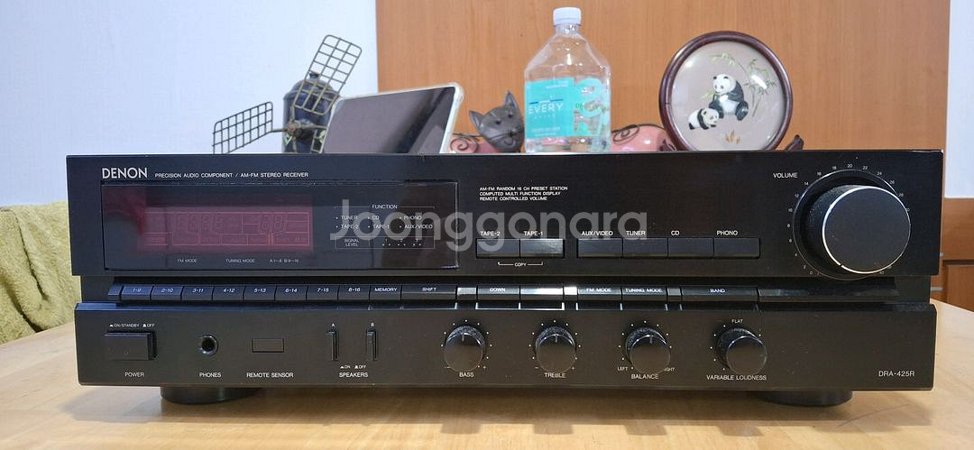DENON DRA-425R AUDIO RECEIVER--0