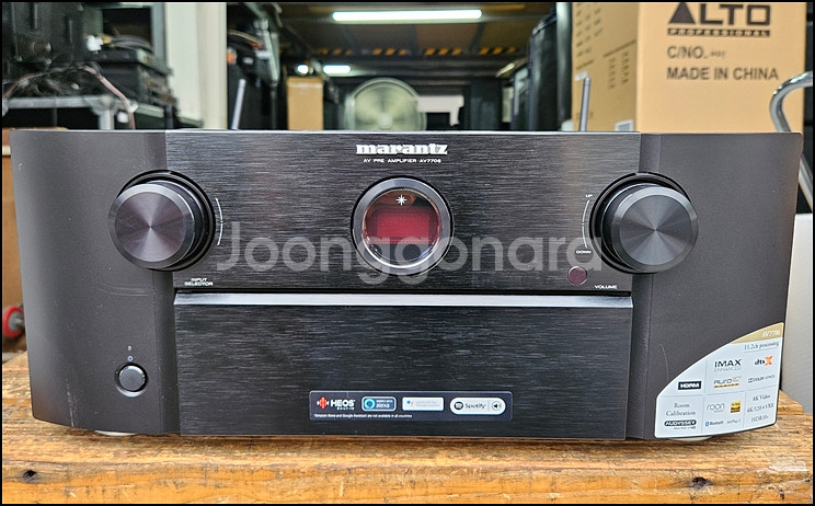 마란츠 AV7706 중고 8K AV 프리앰프--0