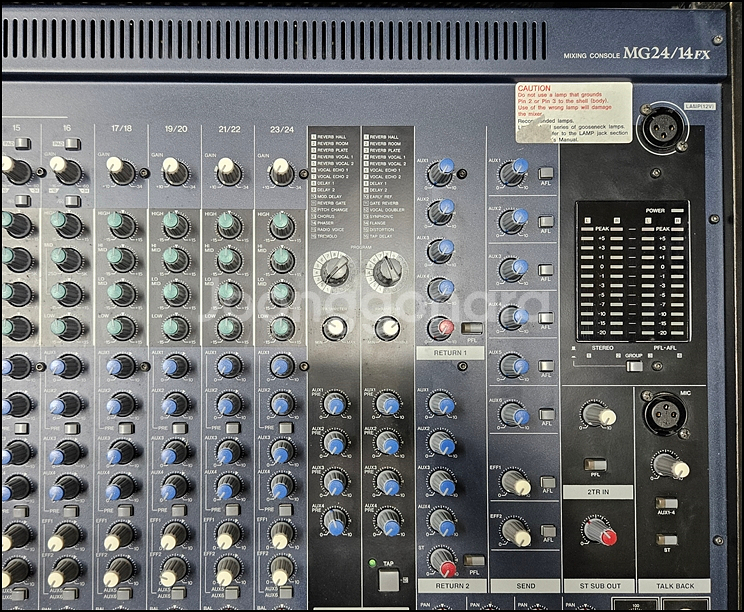 야마하 MG24/14FX 중고 음향 믹서--2
