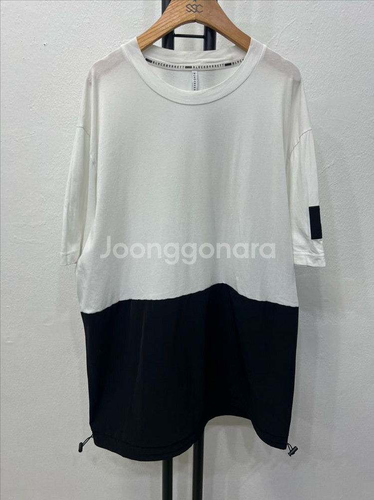 정품) 닐바렛 남성 오버핏 반팔티 M--0