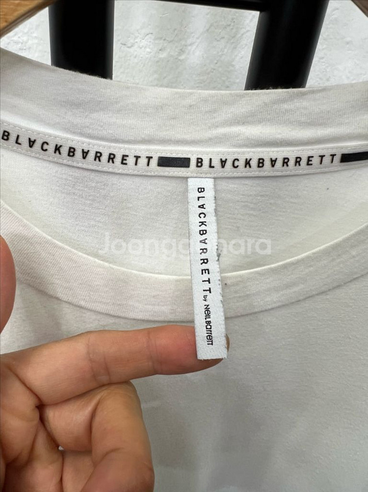 정품) 닐바렛 남성 오버핏 반팔티 M--5