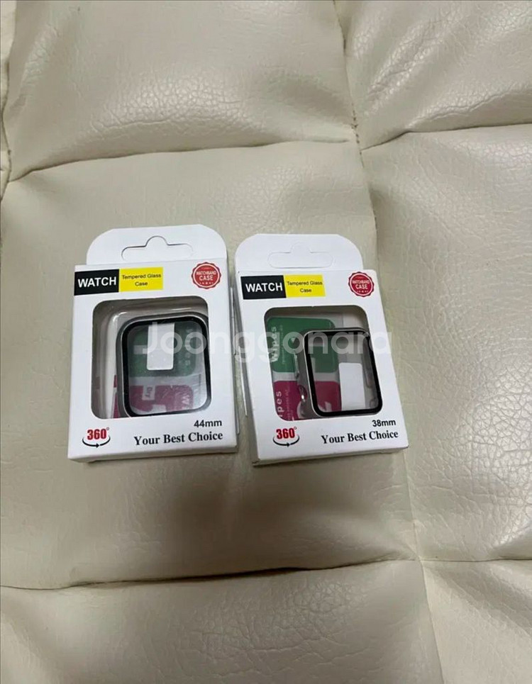 애플워치 44mm 강화유리 케이스--0
