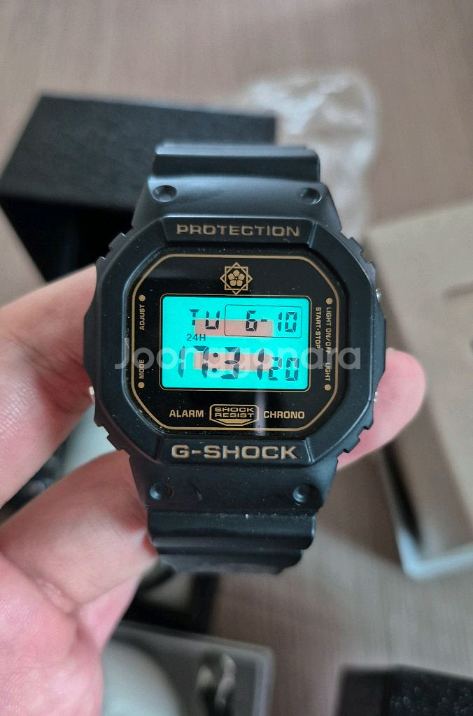 지샥 스퀘어 주우재 dw-5000R, gw-5000--5
