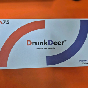 Drunkdeer a75 키보드팝니다.