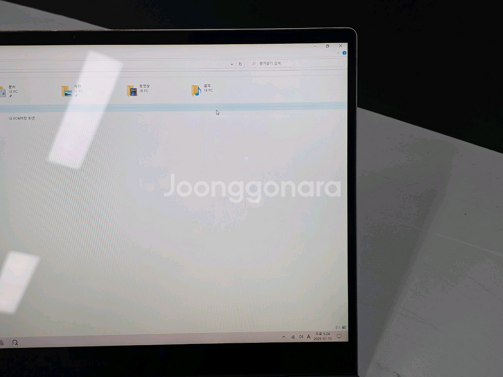 갤럭시북S (얼씨골드) WIFI i5 10세대 13인치--4