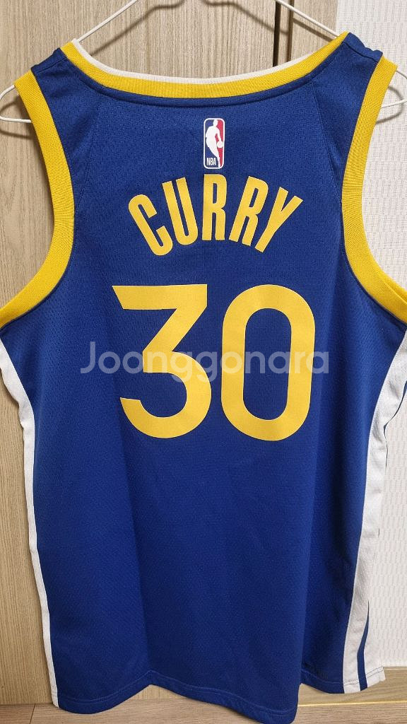 NBA 나이키 커리 골든 스테이트워리어스 유니폼 M--1