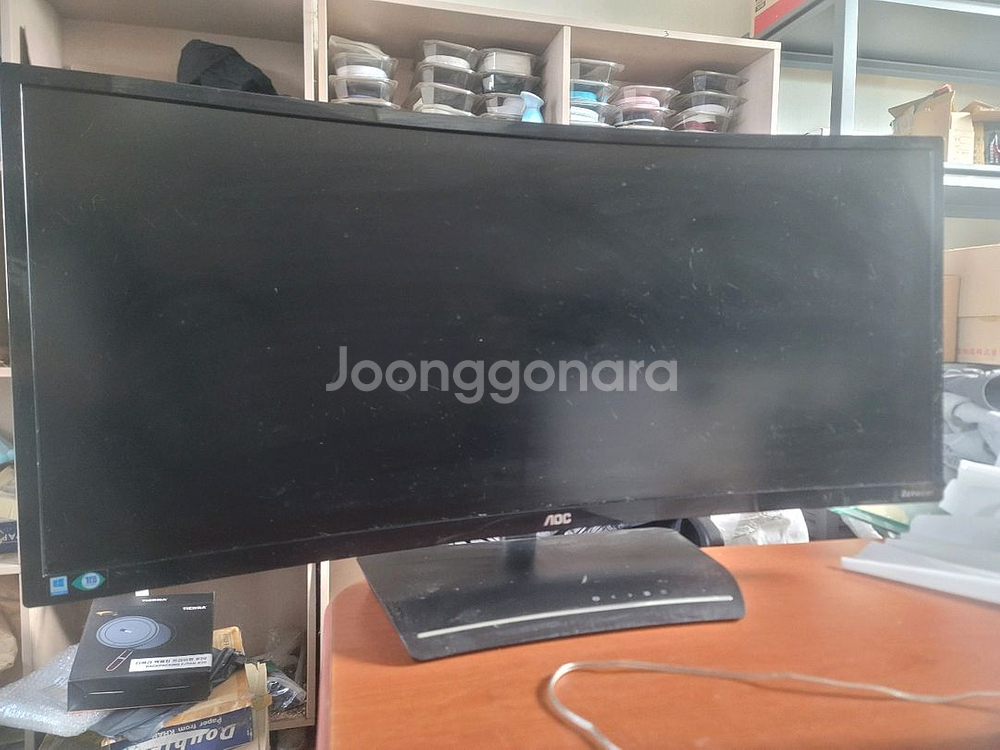 aoc 35인치 커브드 모니터 c3583fq--0