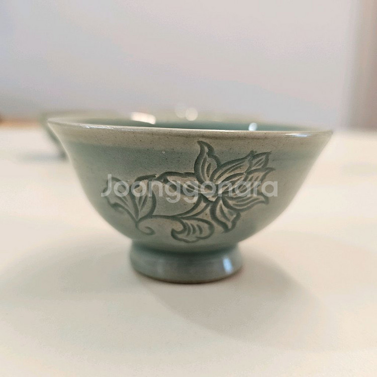 1300도씨 청자 찻잔 (다기)--0