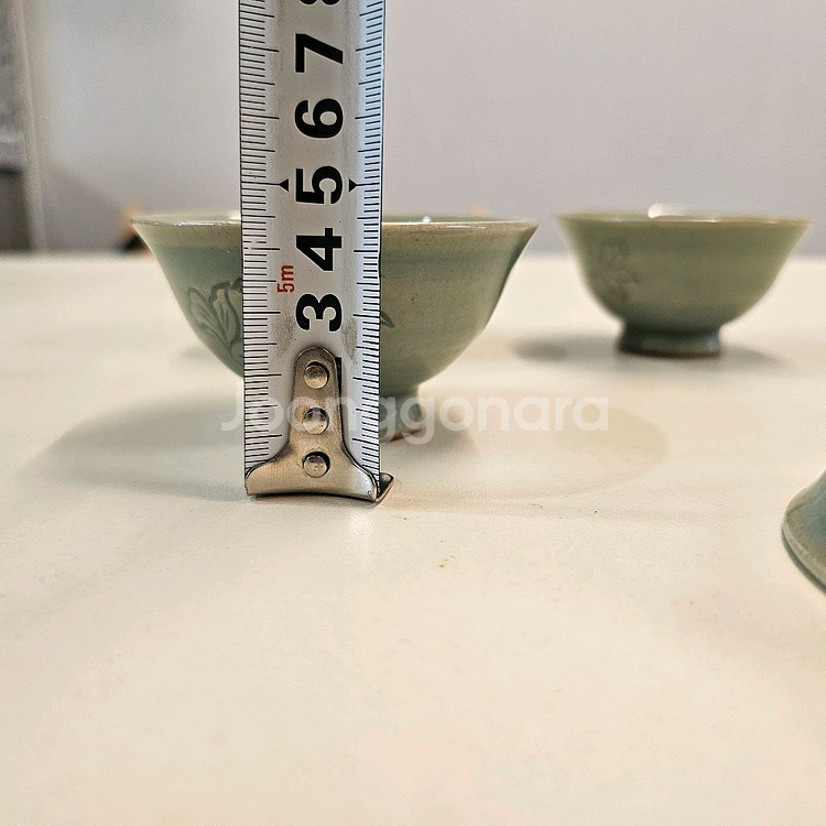 1300도씨 청자 찻잔 (다기)--5