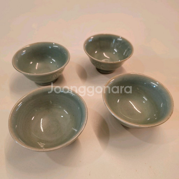 1300도씨 청자 찻잔 (다기)--2