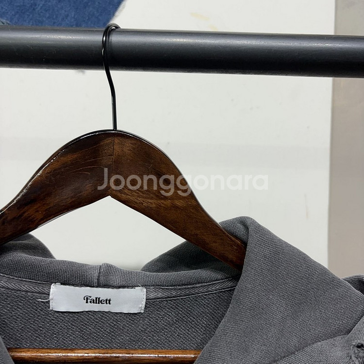 (90) 팔렛 여성 크롭 피그먼트 후드집업 자켓--1