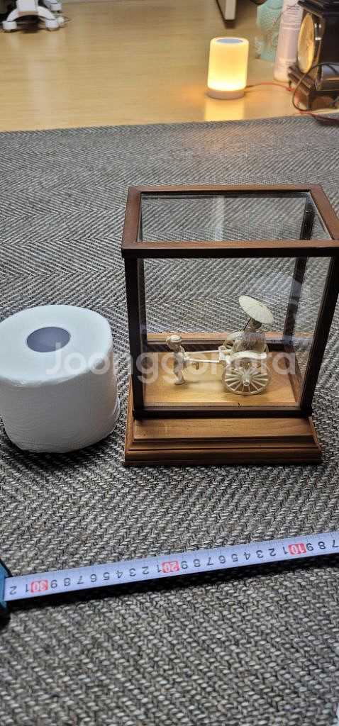 작품 일본 수공예 가로10 세로9cm 정도 상아 작품--7