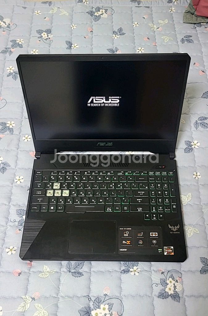아수스 게이밍 노트북 gtx1650--1
