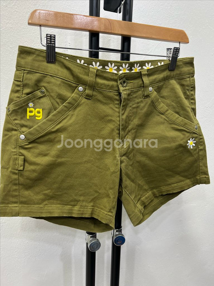 정품) 파리게이츠 여성 골프 데님 반바지 2--1