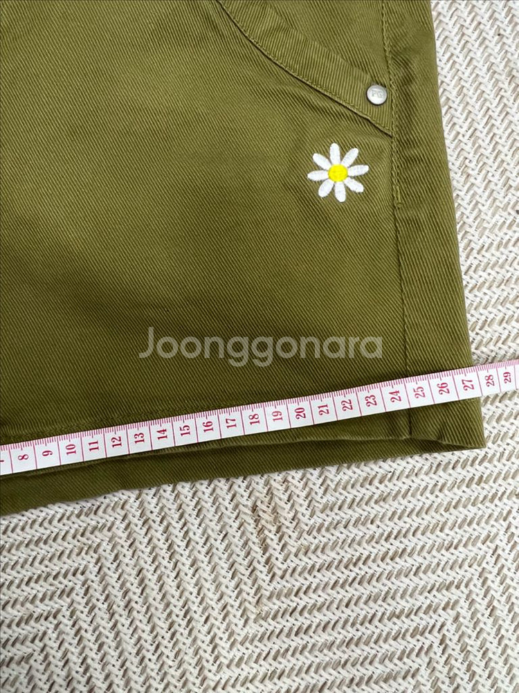 정품) 파리게이츠 여성 골프 데님 반바지 2--8