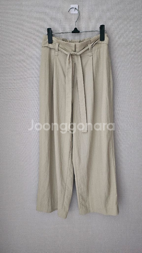 (정품) 온앤온 원턱 와이드 팬츠--5