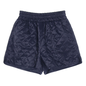 [S]그로브 자수로고 퀼팅 패딩 밴딩 반바지 쇼츠 스웨