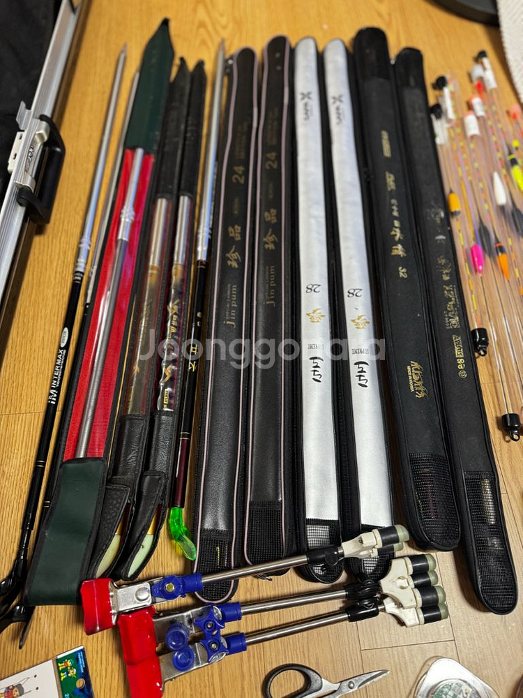 민물낚시세트 정리합니다(신수향 해마2, 신수정 등)--1