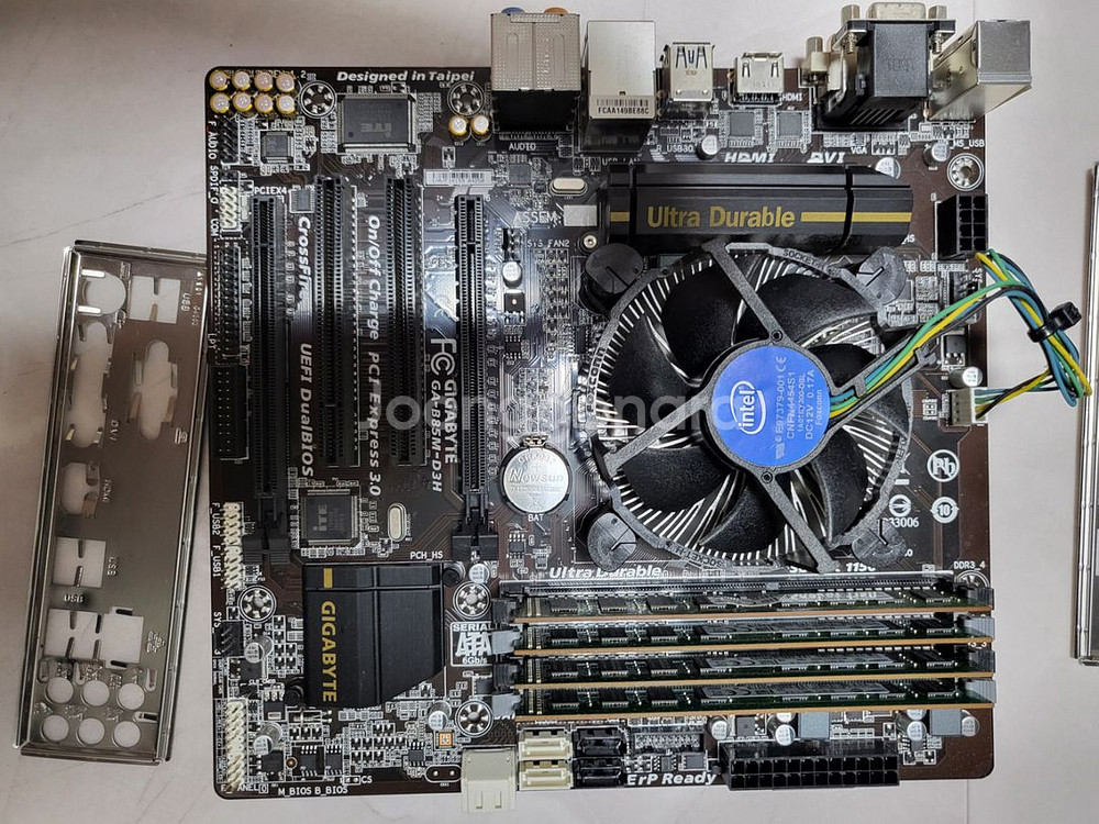 B85M보드+i5 4590+16G+쿨러--4
