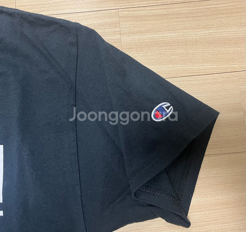 [M] 챔피온 릴리즘프로덕트 타이슨 반팔 티셔츠 블랙--2