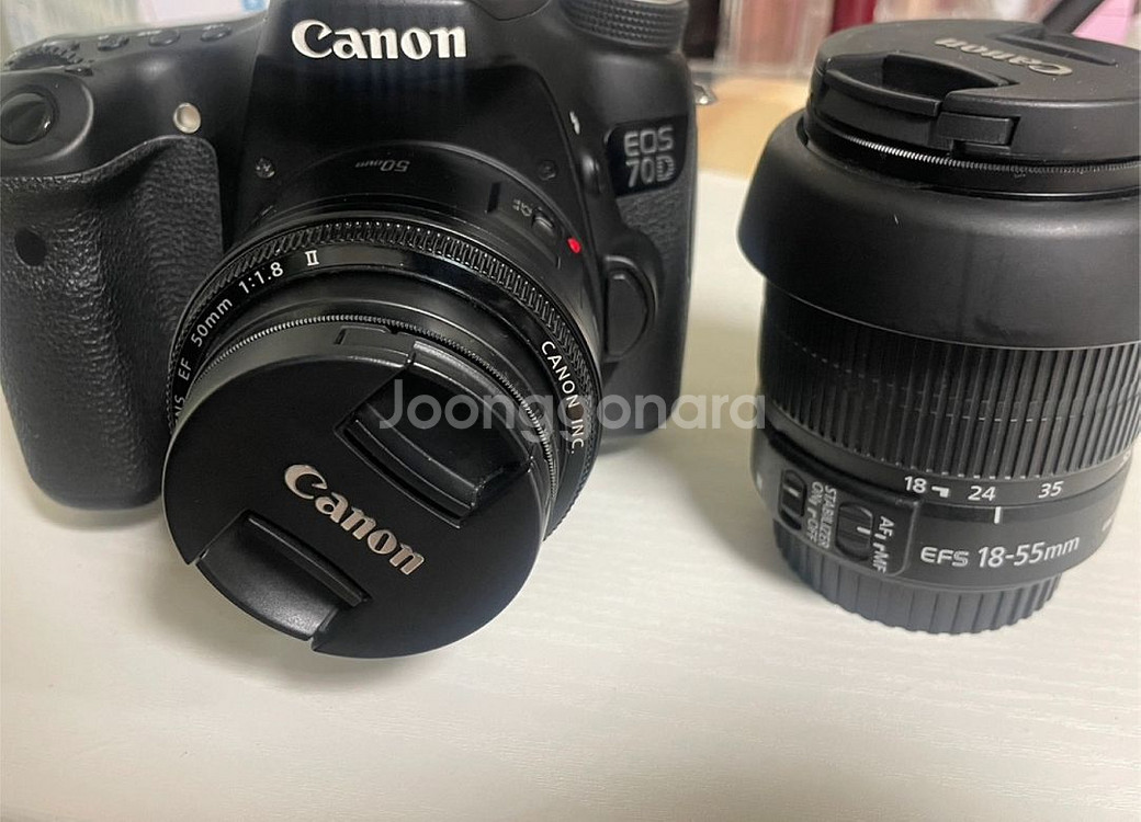 캐논 70D+렌즈+삼각대--0
