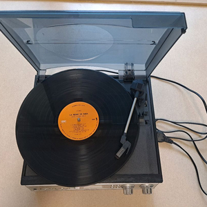 턴테이블오디오+LP판(12장)