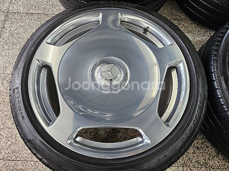 벤츠 W223 마이바흐 S580 떡판 스타일 20인치--2