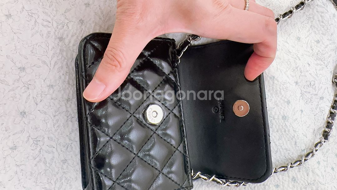 샤넬 별 체인백 블랙--3