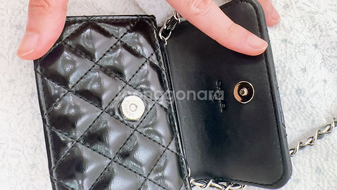 샤넬 별 체인백 블랙--4