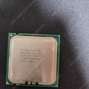 cpu 인텔 PENTIUM E5400 팝니다.
