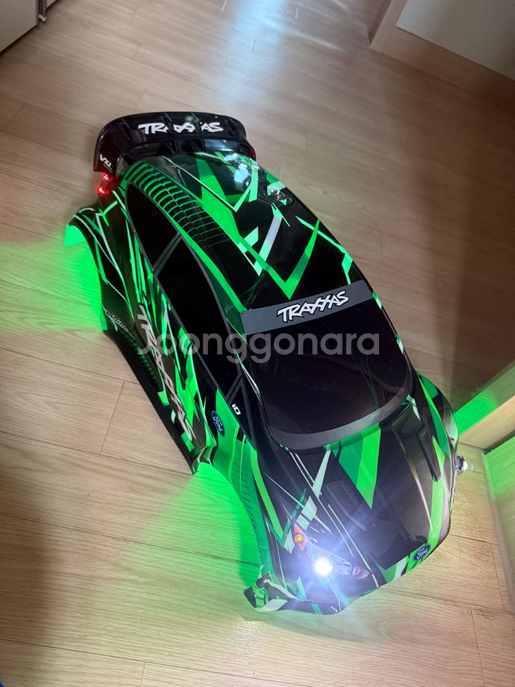 traxxas ford fiesta ralley rc--0