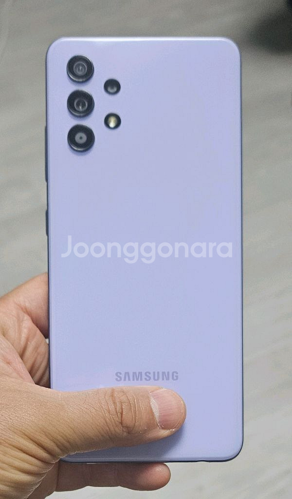 갤럭시 A32 바이올렛 64GB A급 싸게 팝니다.--1