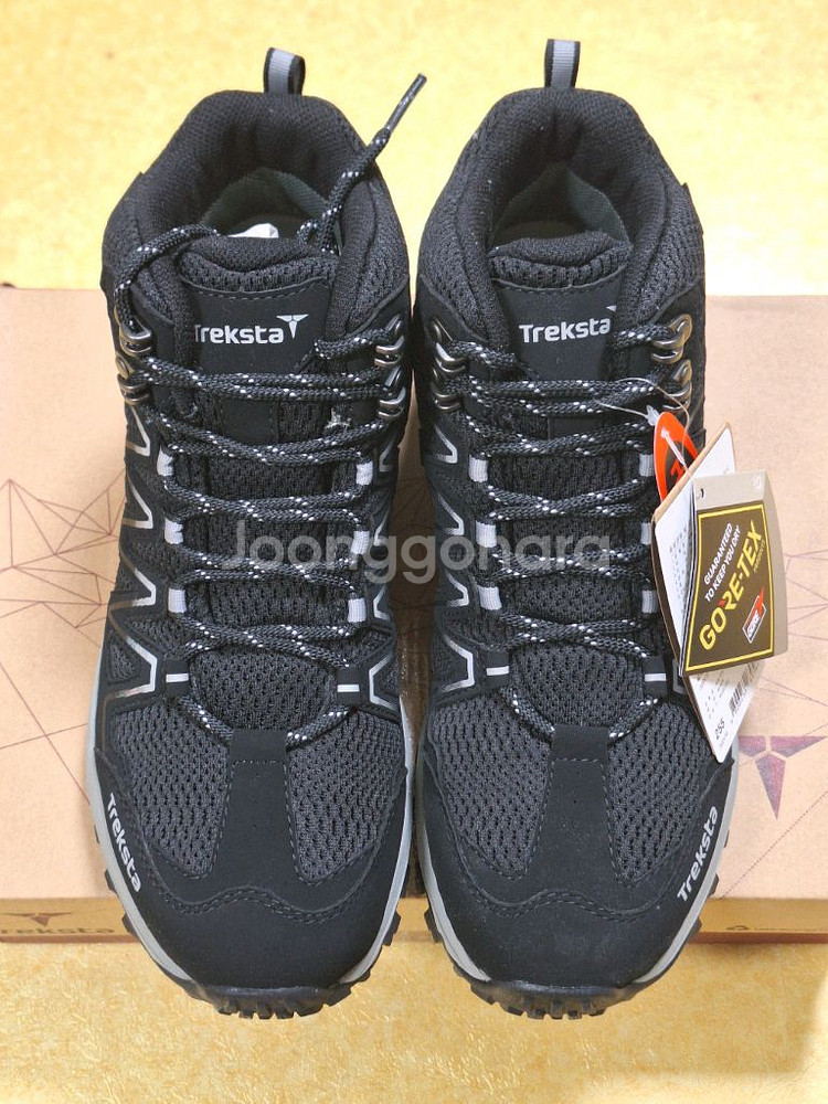 트렉스타 도브 미드 GTX 255 남성 등산화 블랙--0