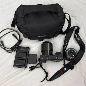소니 sony a6000 미러리스 블랙